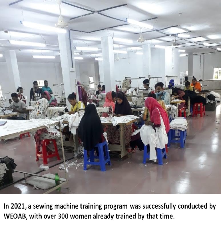 Sewing Machine Training Program 2021